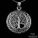 Celtic Knot Tree of Life Symbol in Sterling Silver 925