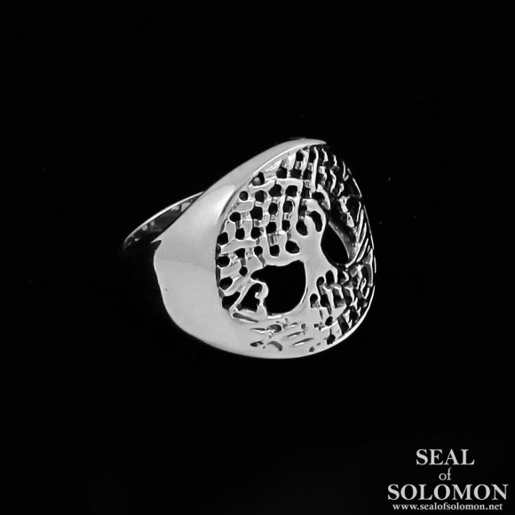 Fashion Tree of Life Ring in Sterling Silver
