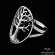 Sacred Tree of Life Ring in Sterling Silver