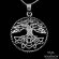 Sterling Silver Irish Celtic Tree of Life Necklace