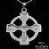 Celtic Cross Necklace in 925 Silver - Irish Jewelry