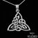 The Holy Trinity Symbol Sterling Silver Triquetra Necklace