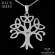 Trinitry Tree - Celtic Tree of Life Pendant in Silver 925