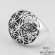 Ancient Flower of Life Ring in Sterling Silver 925