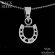 925 Sterling Silver Horseshoe Necklace 1