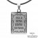 3 x Rabbi Nachman Kabbalah Stainless Silver Tone Pendant Judaica Gift Necklace