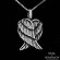 Angel Wings Necklace in 925 Sterling Silver 2