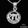 Shema Israel With Jewish Symbol For Life Necklace in 925 Silver