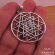 925 Silver Sacred Geometry Symbol Sri Yantra Mandala Pendant