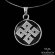 Celtic Knot Necklace in Sterling Silver 925