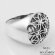 Ancient Flower of Life Ring in Sterling Silver 925